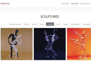 réalisation de site web : Fruxyo